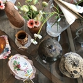 A selection of French rustic pottery